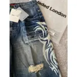 Casual Ripped Denim Shorts For Men - Image 4