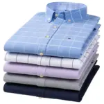 Pure Cotton Long Sleeve Shirts For Men - Image 2