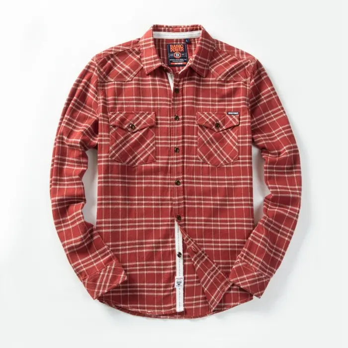 New Plaid Flannel Shirts For Men - Image 2