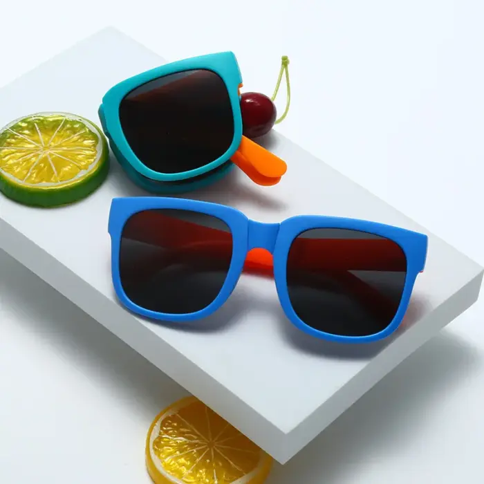 Colorful Folding Sunglasses For Kids - Image 1