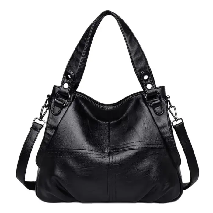 Elegant PU Leather Shoulder Bags For Women - Image 1