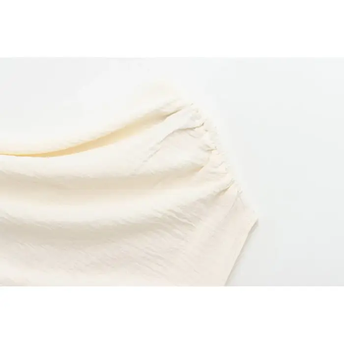 Asymmetric Sloping Shoulder Tops For Women - Image 5