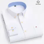 Pure Cotton Long Sleeve Shirts For Men