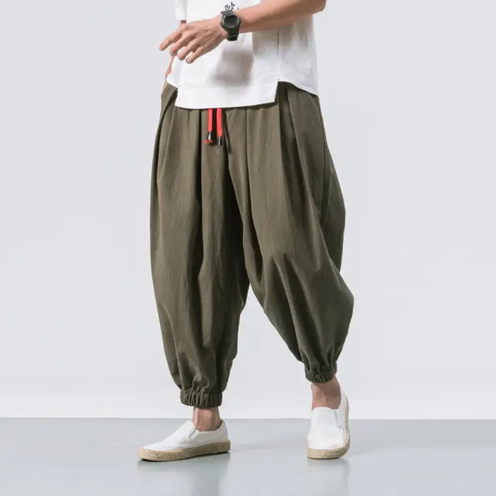 Loose Harem Trousers For Men - Image 4