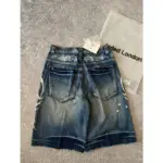 Casual Ripped Denim Shorts For Men - Image 5