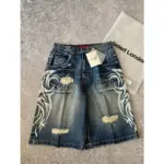 Casual Ripped Denim Shorts For Men