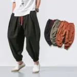 Loose Harem Trousers For Men - Image 3