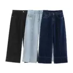 High Waisted Wide leg Jeans For Women