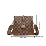Basic PU Leather Crossbody Bags For Women - Image 2