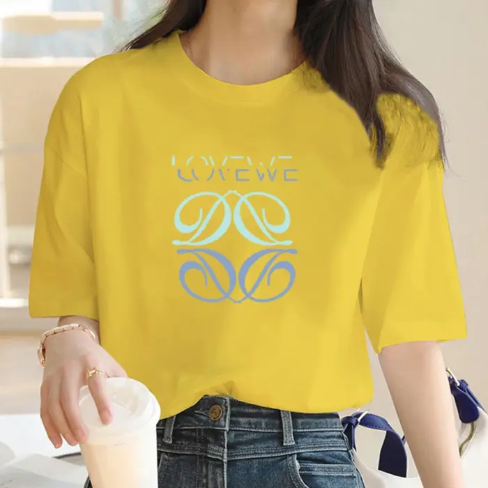 Classic O-Neck  T-Shirts For Women - Image 4