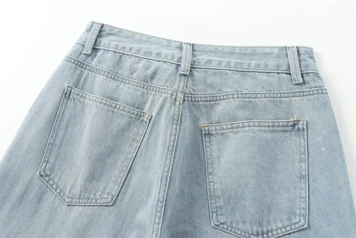 High Waisted Wide leg Jeans For Women - Image 6