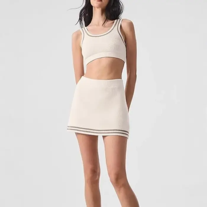 Fashion Knitted Tennis Co-Ord Sets For Women - Image 1