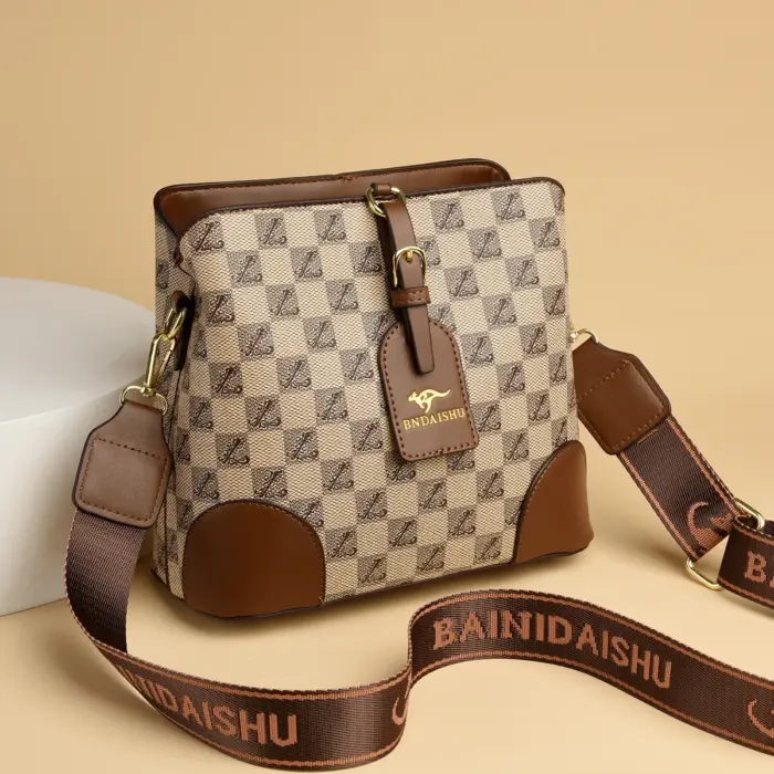 Basic PU Leather Crossbody Bags For Women - Image 6