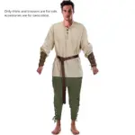 2Pcs Medieval Knight Costume Sets For Men - Image 4