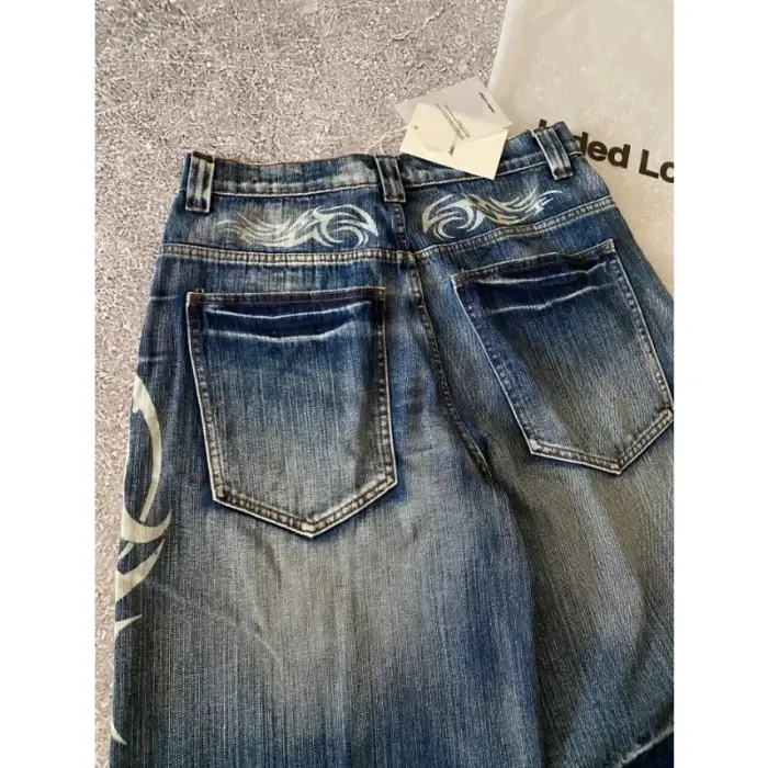 Casual Ripped Denim Shorts For Men - Image 6
