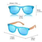 New Wooden Sunglasses For Kids - Image 4