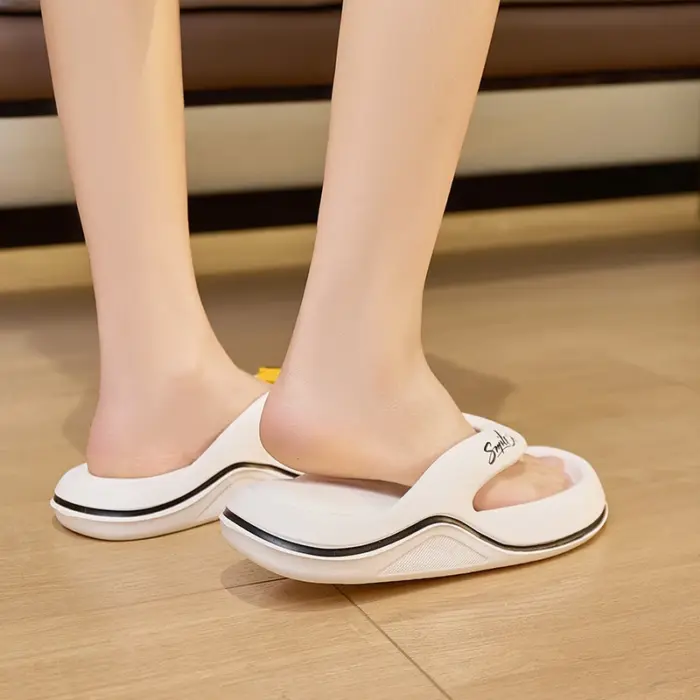 Super Soft Thick Soled Flip Flops For Women - Image 3