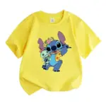 Casual Round-Neck Cartoon T-Shirts For Kids