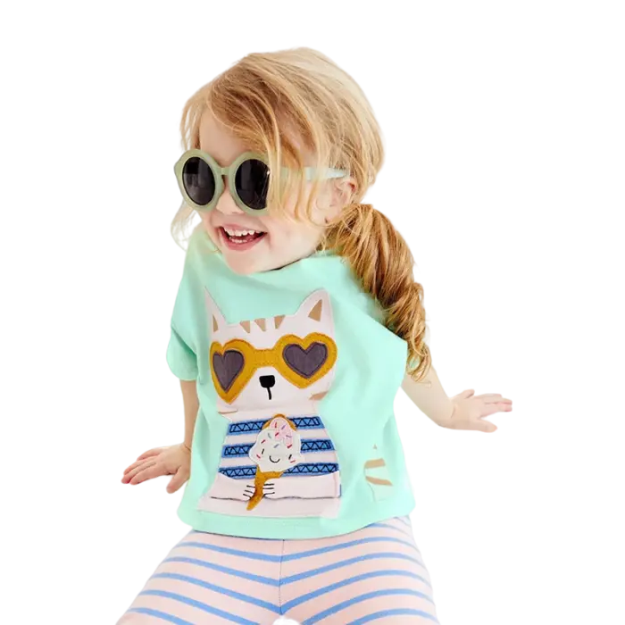Cotton Cats T-Shirts For Girls - Image 3
