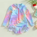 Leopard Long Sleeve Swimwear For Kids