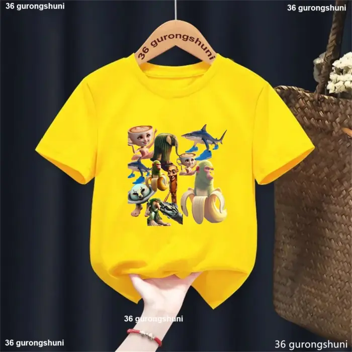 New Brain Rot T-Shirts For Kids - Image 4