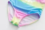 Rainbow One-piece Swimsuits For Girls - Image 4
