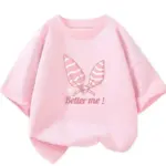 Cute Rabbit Ear T-Shirts For Girls