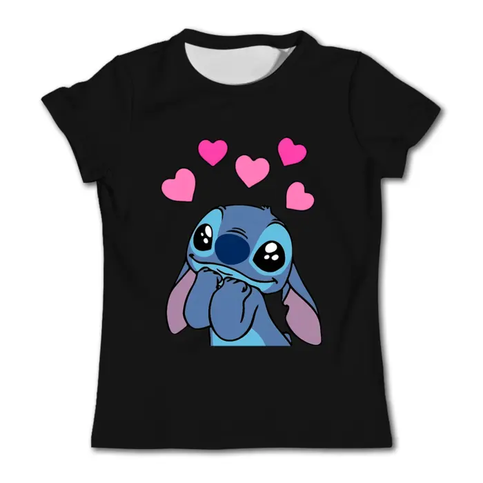 Cotton Cartoon T-Shirts For Girls - Image 3