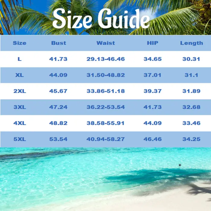 Large Size Floral Printed Beachwear For Women - Image 6