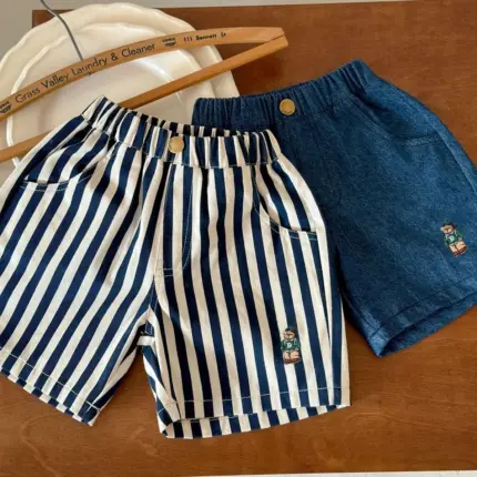 Cotton Classic Shorts For Boys