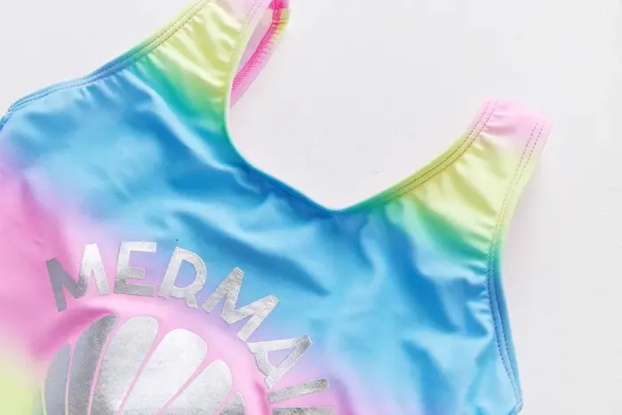 Rainbow One-piece Swimsuits For Girls - Image 3