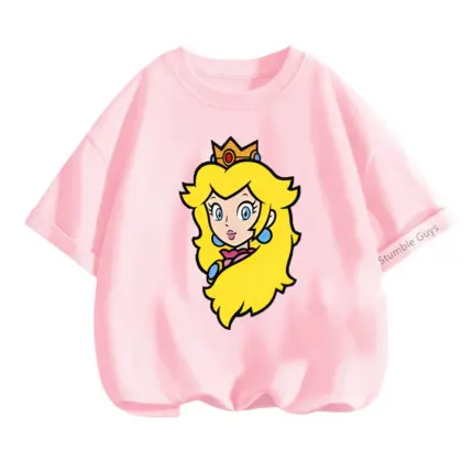 Princess Peach T-Shirts For Girls