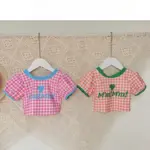 Cute Plaid Two-Piece Beachwear For Girls - Image 5