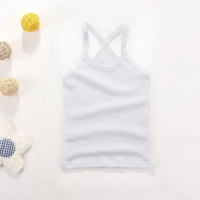 100% Cotton Summer Tops For Girls - Image 4