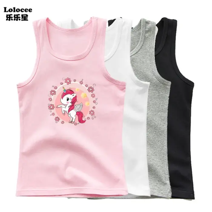 Cute Unicorn Tops For Girls - Image 2