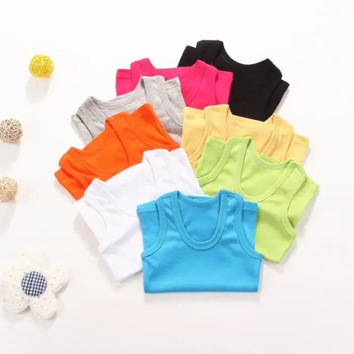 100% Cotton Summer Tops For Girls - Image 3