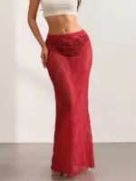 Sexy Lace Long Skirts For Women - Image 5