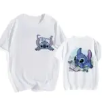 Casual Cotton Lilo And Stich T-Shirts For Kids - Image 2