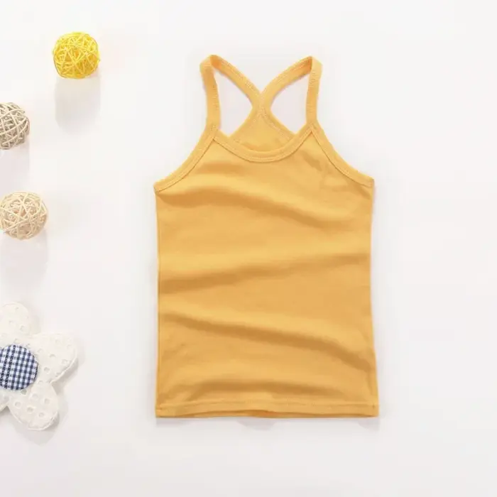 Cotton Sleeveless Vests For Girls - Image 5
