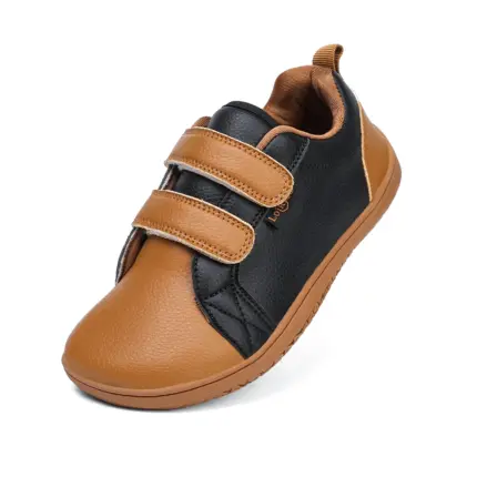 Minimalist PU Leather Shoes For Kids
