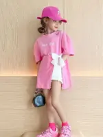 Chic Bow-Embellished T-Shirts For Girls - Image 2