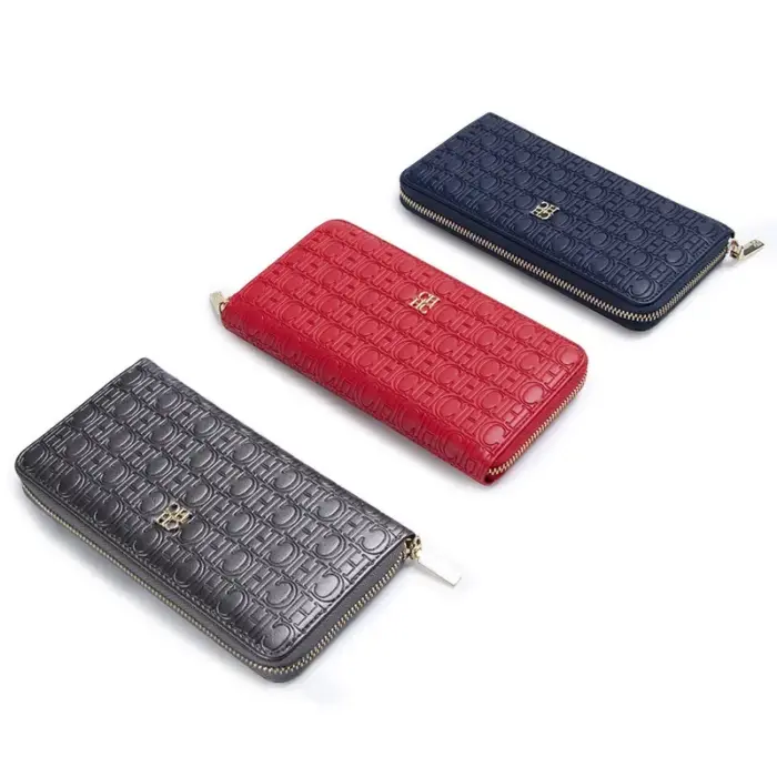 Women's Solid Colour Long Wallets - Image 3
