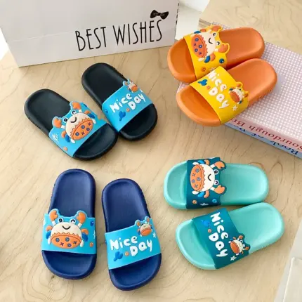 Funny Cartoon Slippers For Boys