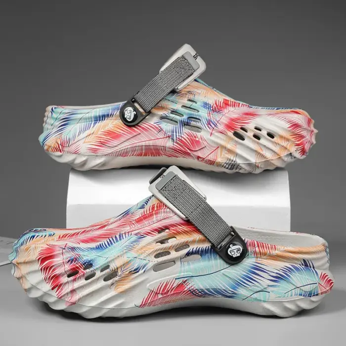 Summer Soft Platform Clogs For Men - Image 1