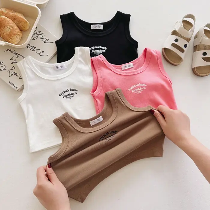 Summer Cropped Tops For Girls - Image 1