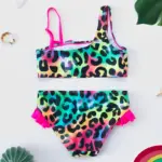 Leopard Swimsuit For Girls - Image 3