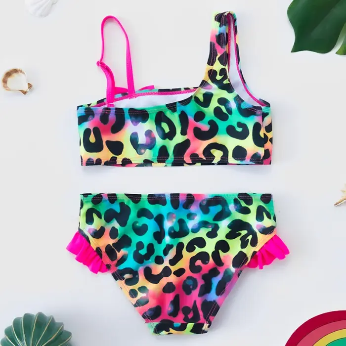 Leopard Swimsuit For Girls - Image 3