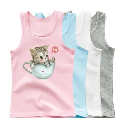 Cute Animals Tops For Girls