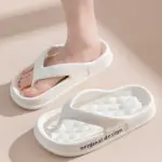 Non-Slip Thick Soled Flip Flops For Women - Image 2