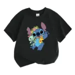 Casual Round-Neck Cartoon T-Shirts For Kids - Image 5